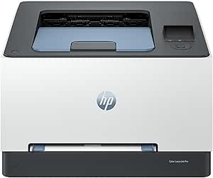 HP LaserJet Pro 3202dw Laser Printer, Colour, Printer for Small Medium Business, Print, Wireless, 2-Sided Printing, Print from phone or tablet, Front USB port, TerraJet Cartridge