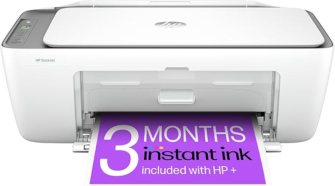 HP DeskJet 2820e All in One Printer | Perfect for Home | Colour | Wireless | Print, Scan & Copy | 3 Months of Instant Ink Included Easy Setup & Reliable Wi-Fi| Cement