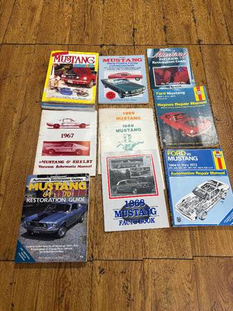 MUSTANG BOOKS - $55