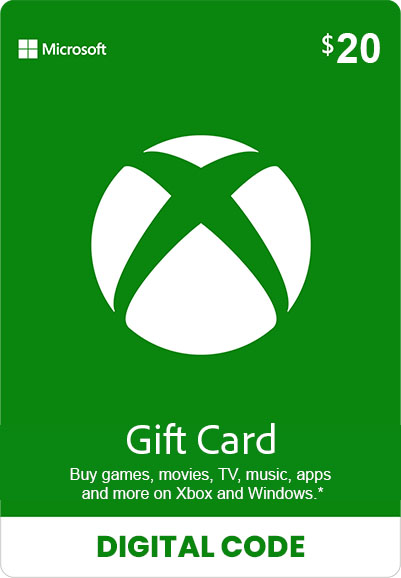 Xbox Gift Card 20$ ( Digital Code USA ONLY )