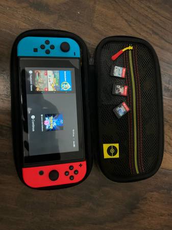 Nintendo Switch + 3 Pokémon Games Bundle - $280 (Deltona)