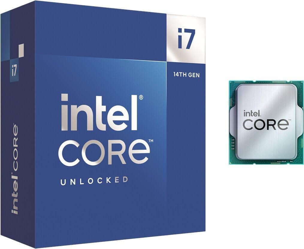Intel® Core™ i7-14700K Desktop Processor 20 cores (8 P-cores + 12 E-cores)