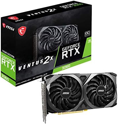 MSI Gaming GeForce RTX 3060 12GB 15 Gbps NVIDIA