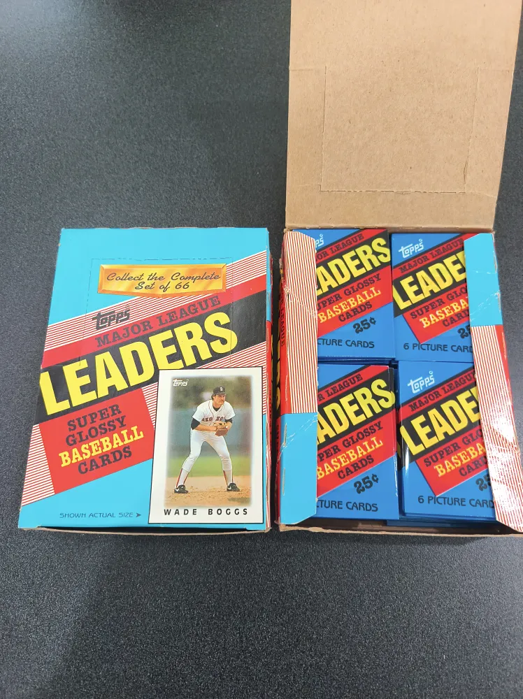 1986 Topps Major League Leaders