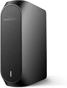 UnionSine External Hard Drive 18TB 3.5" Desktop HDD USB3.0 Storage Compatible for PC, Mac, TV, Desktop, Laptop(Black)