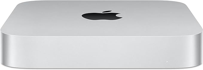 Apple 2023 Mac mini desktop computer with Apple M2 chip with 8‑core CPU and 10‑core GPU, 8GB Unified Memory, 256GB SSD storage, Gigabit Ethernet. Works with iPhone/iPad