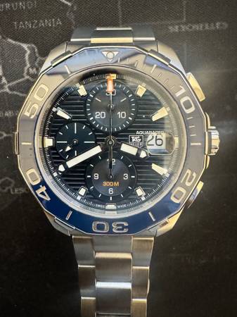 TAG HEUER AQUARACER CHRONOGRAPH AUTOMATIC - $2,200