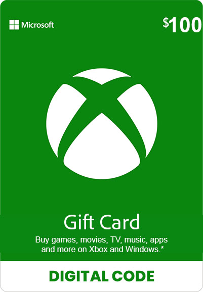 Xbox Gift Card 100$ ( Digital Code USA ONLY )
