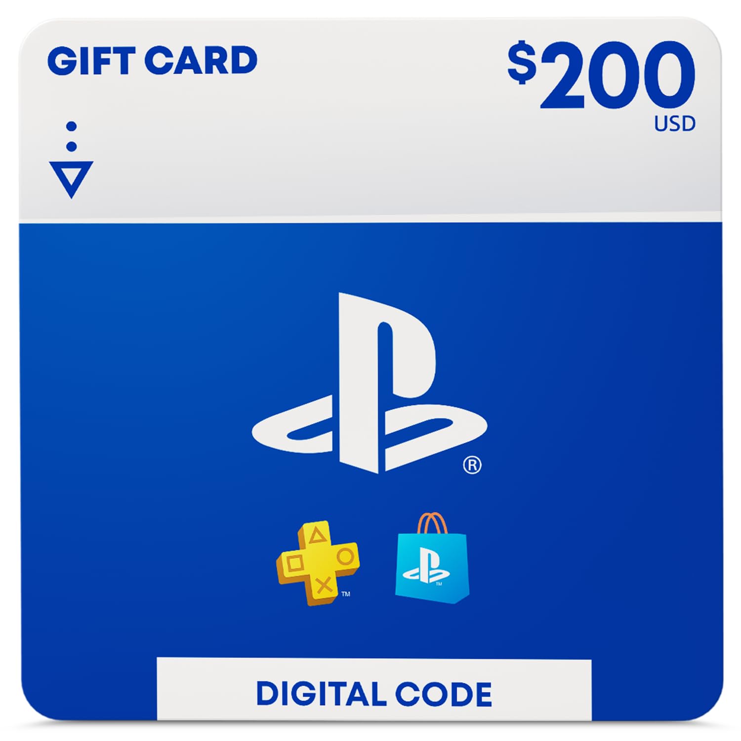 Playstation Card 200$ ( Digital Code USA ONLY )