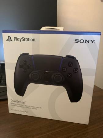 BRAND NEW PlayStation 5 (PS5) DualSense Wireless Controller - Black  (Desert Ridge)