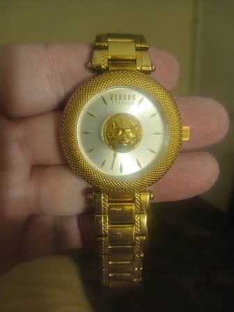 Authentic Versace Lions Face Watch - $85 (Mckinney)