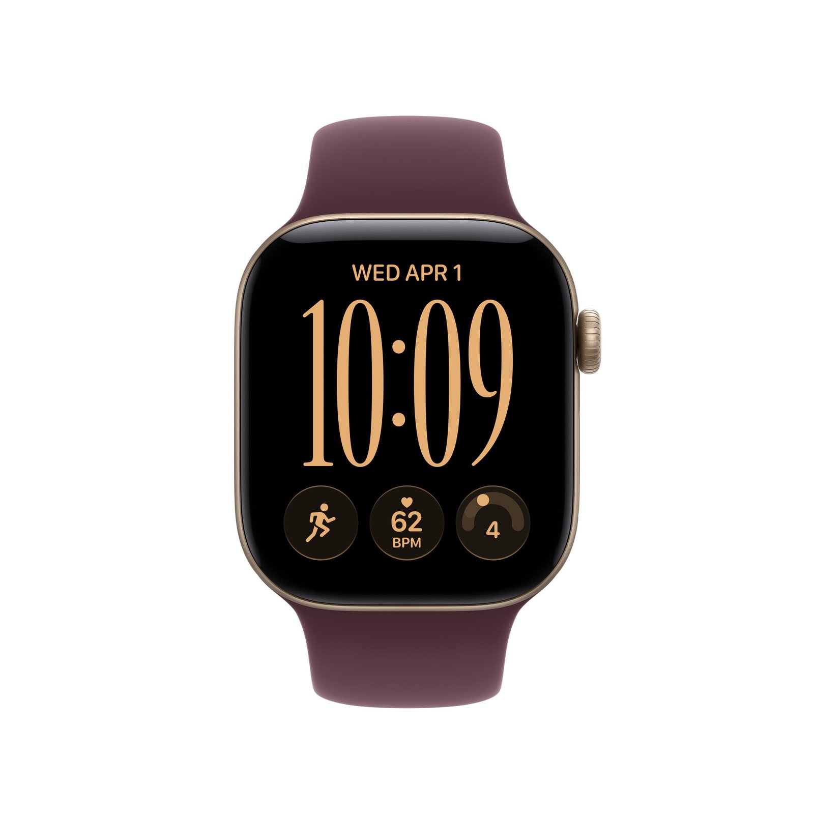 Apple 42mm Burgundy Sport Band - S/M image 3