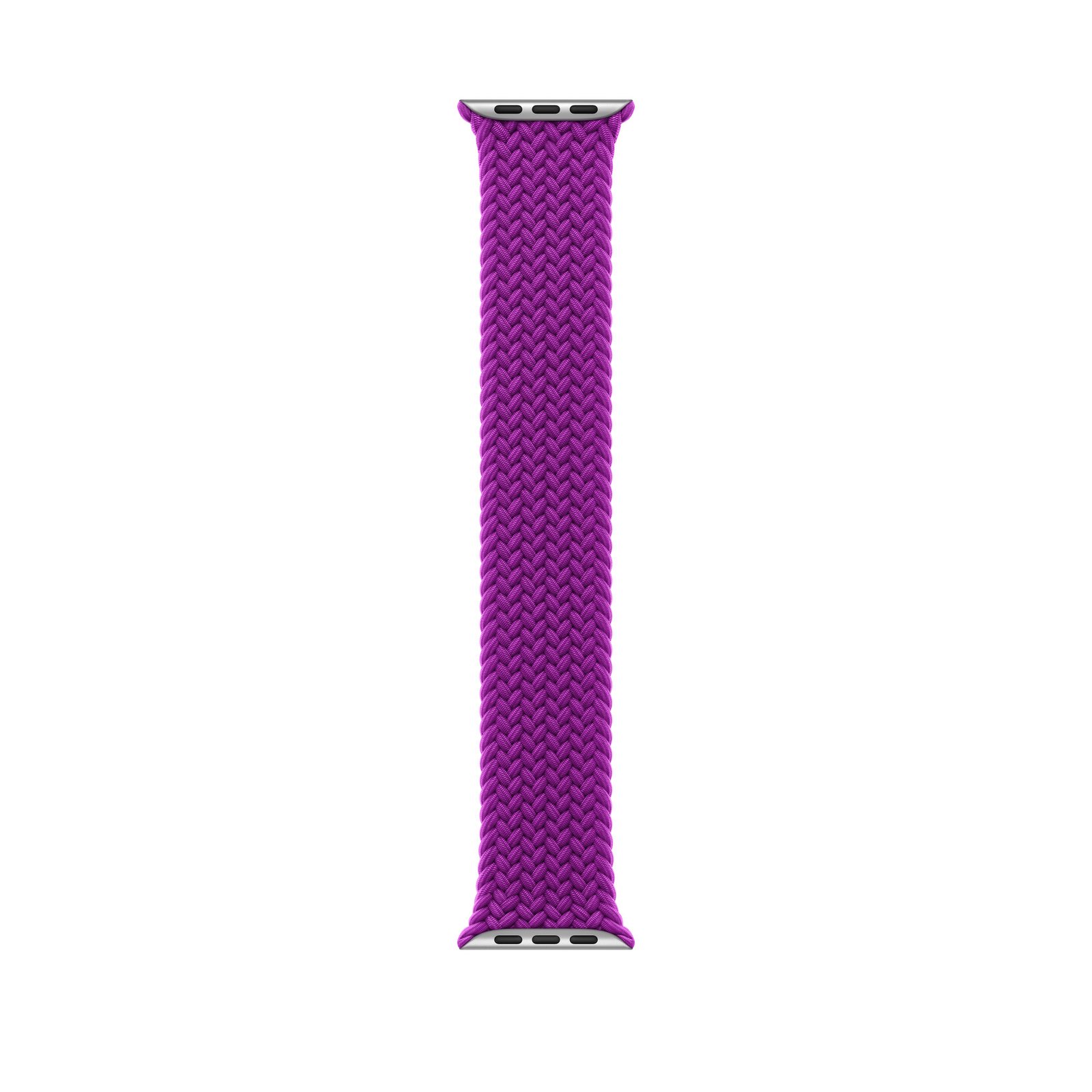 Apple 46mm Magenta Braided Solo Loop - Size 6