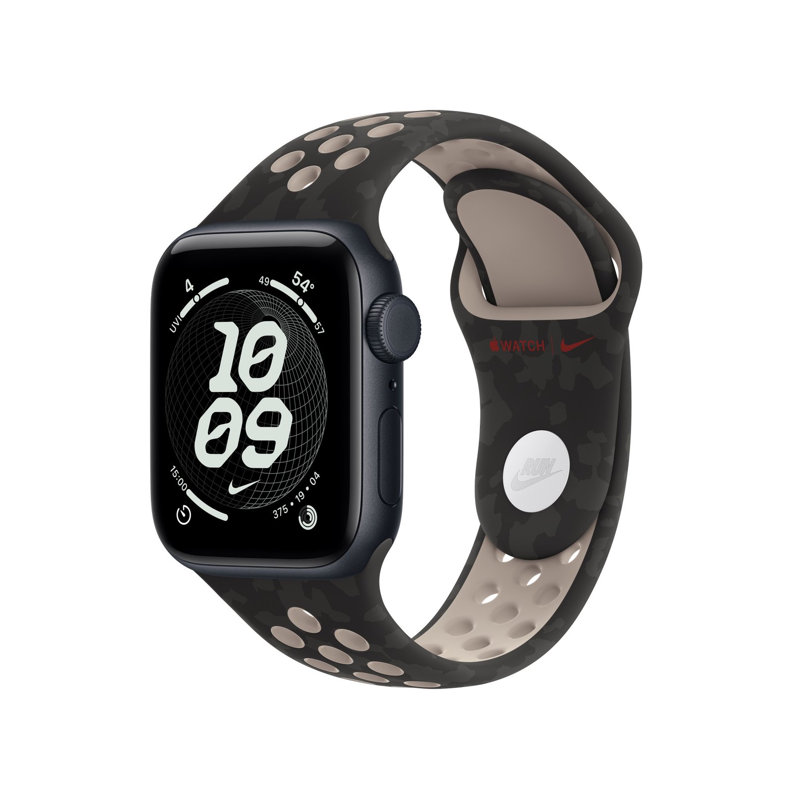 Apple 40mm After Dark Black Nike Sport Band - S/M image 2