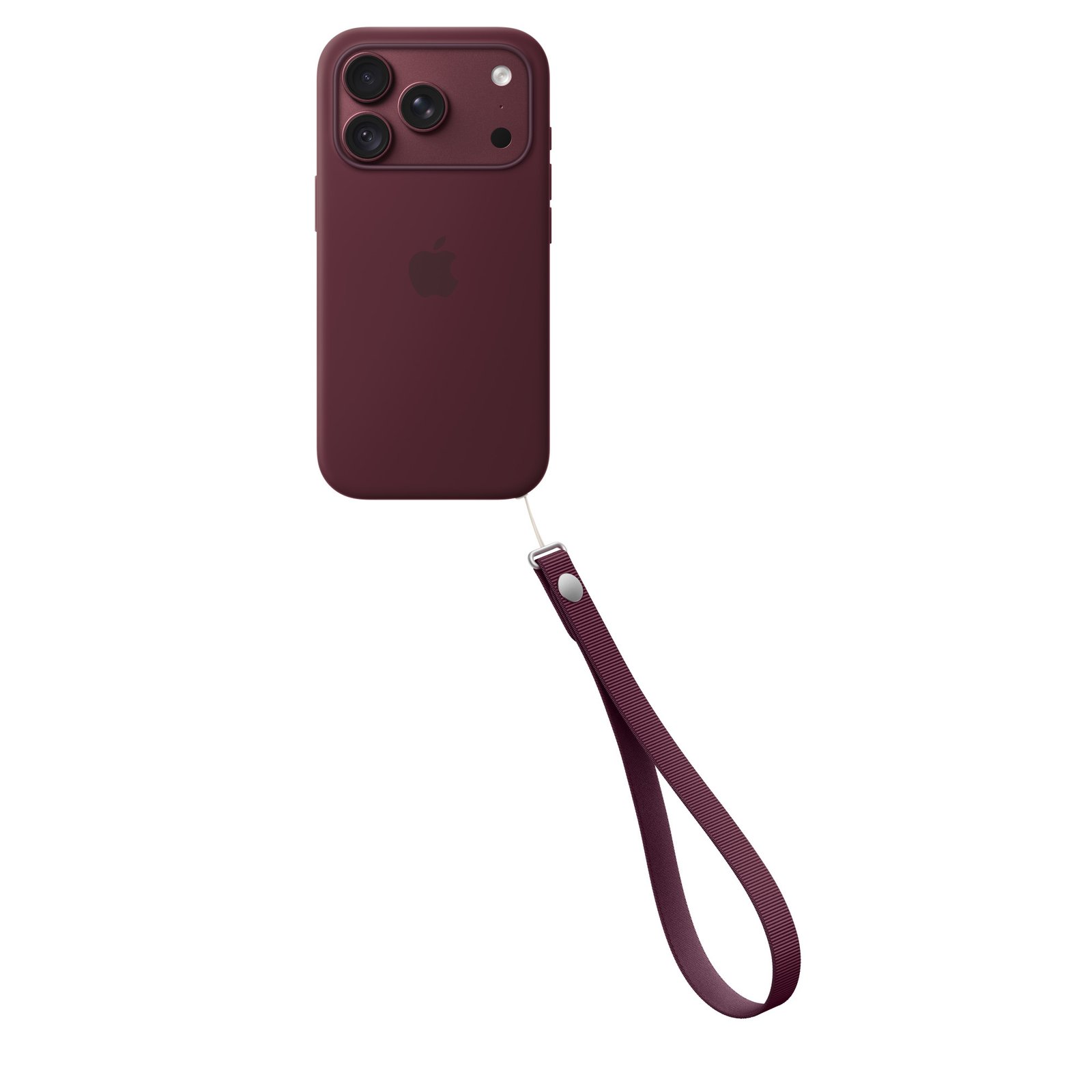 Apple Wrist Strap – Burgundy image 2