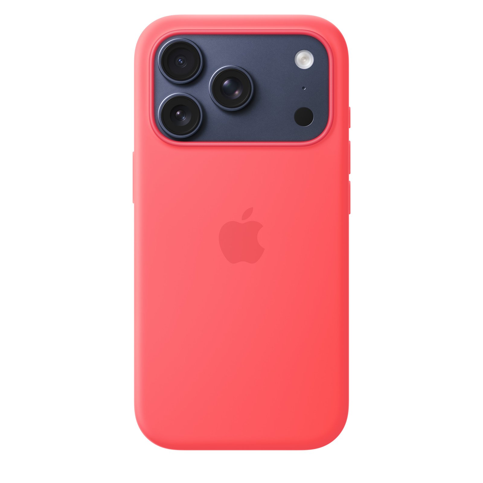 Apple iPhone 17 Pro Silicone Case with MagSafe – Bright Guava image 3
