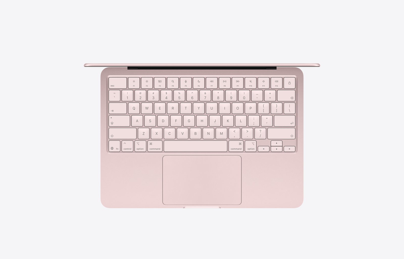 Apple MacBook Neo 13-inch A18 Pro 6CPU/5GPU 8GB 256GB Blush — US Keyboard image 3