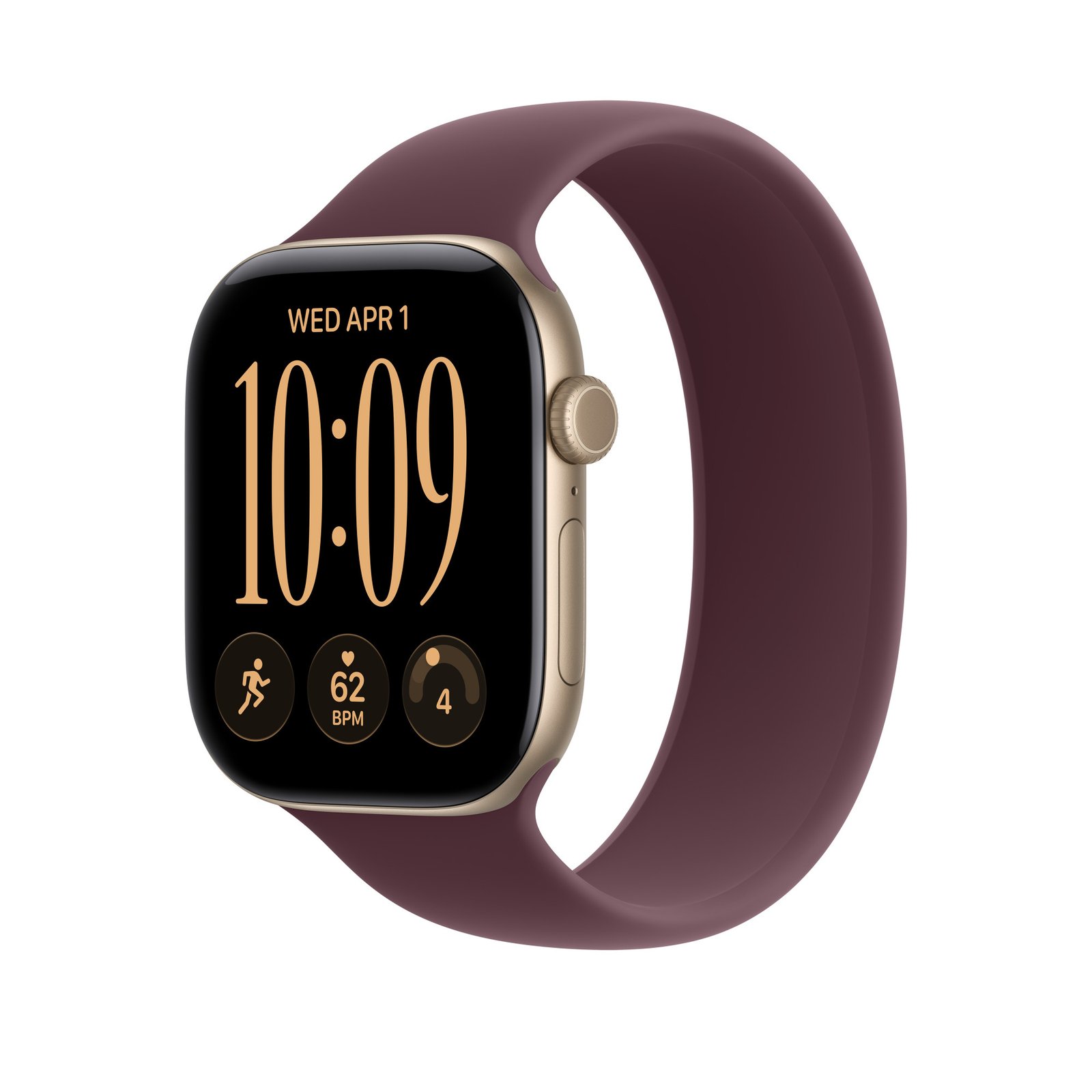 Apple 46mm Burgundy Solo Loop - Size 0 image 2