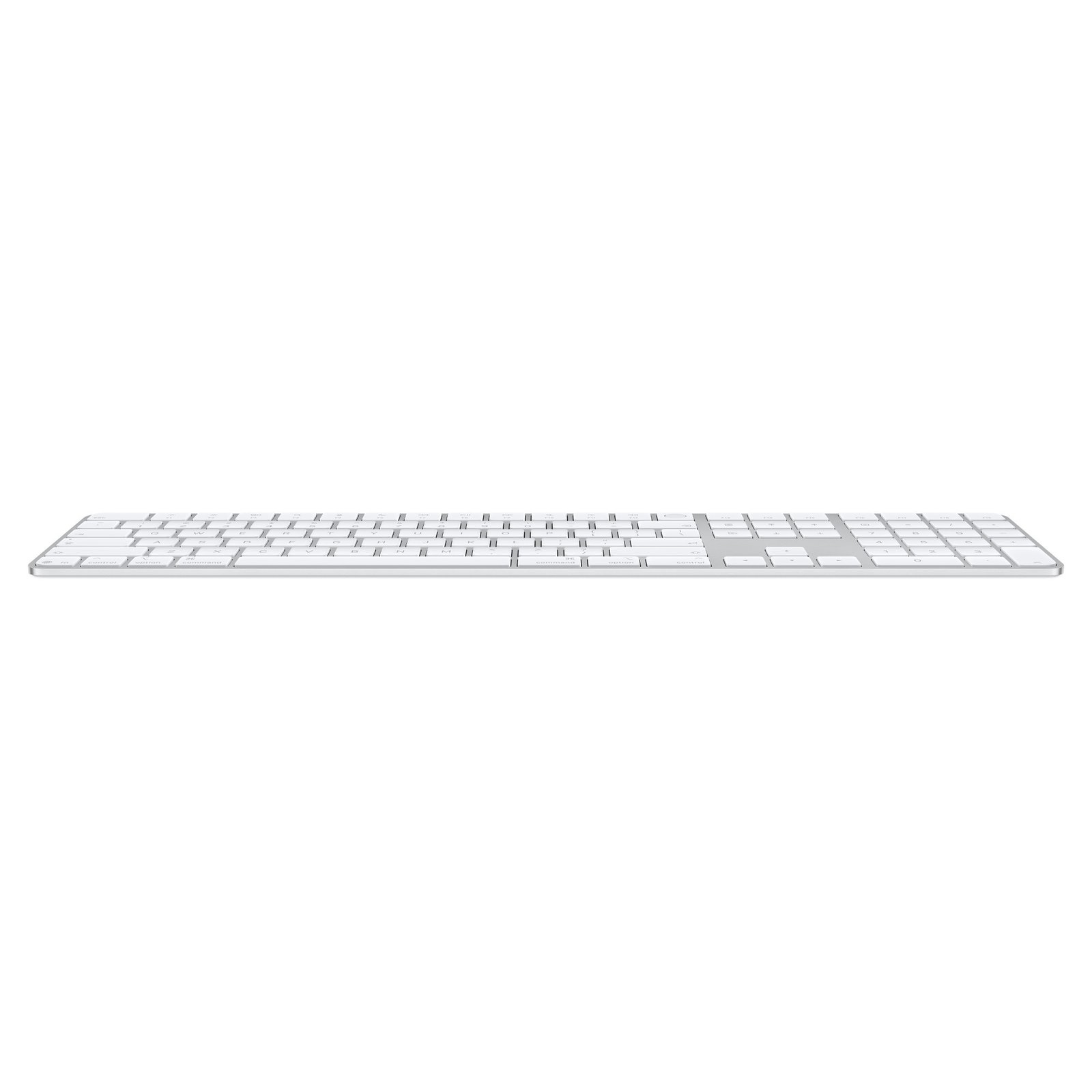 Apple Magic Keyboard with Touch ID and Numeric Keypad for Mac models with Apple silicon (USB–C) - US English - White Keys image 2