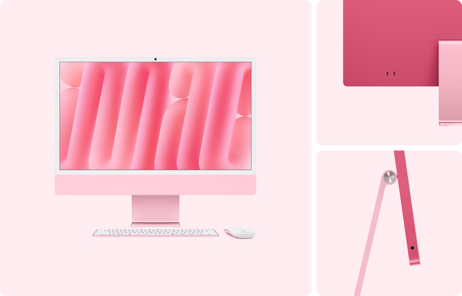 Apple iMac M4 8CPU/8GPU 16GB 256GB Pink — US Keyboard