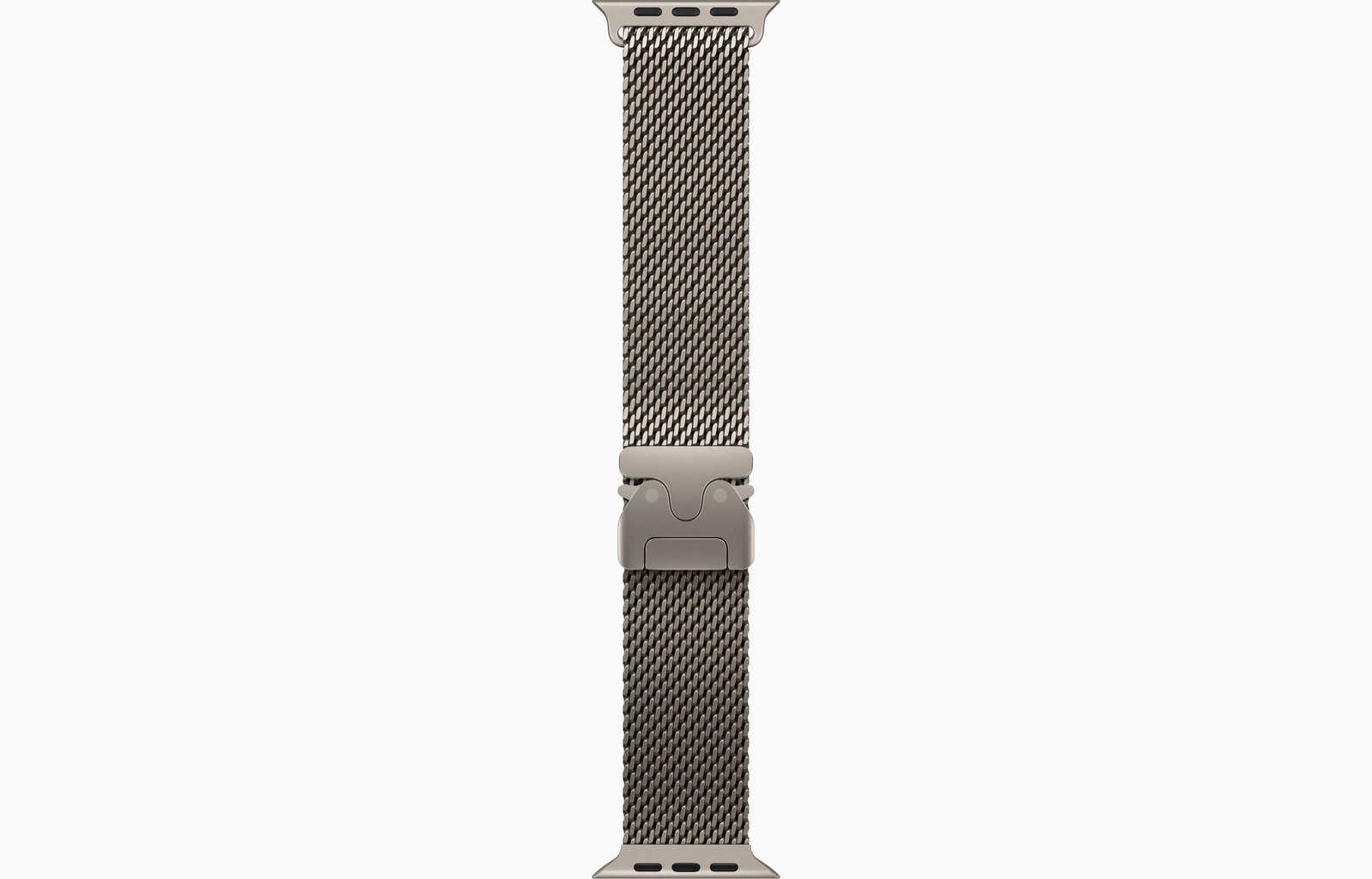 Apple 49mm Natural Titanium Milanese Loop - Medium