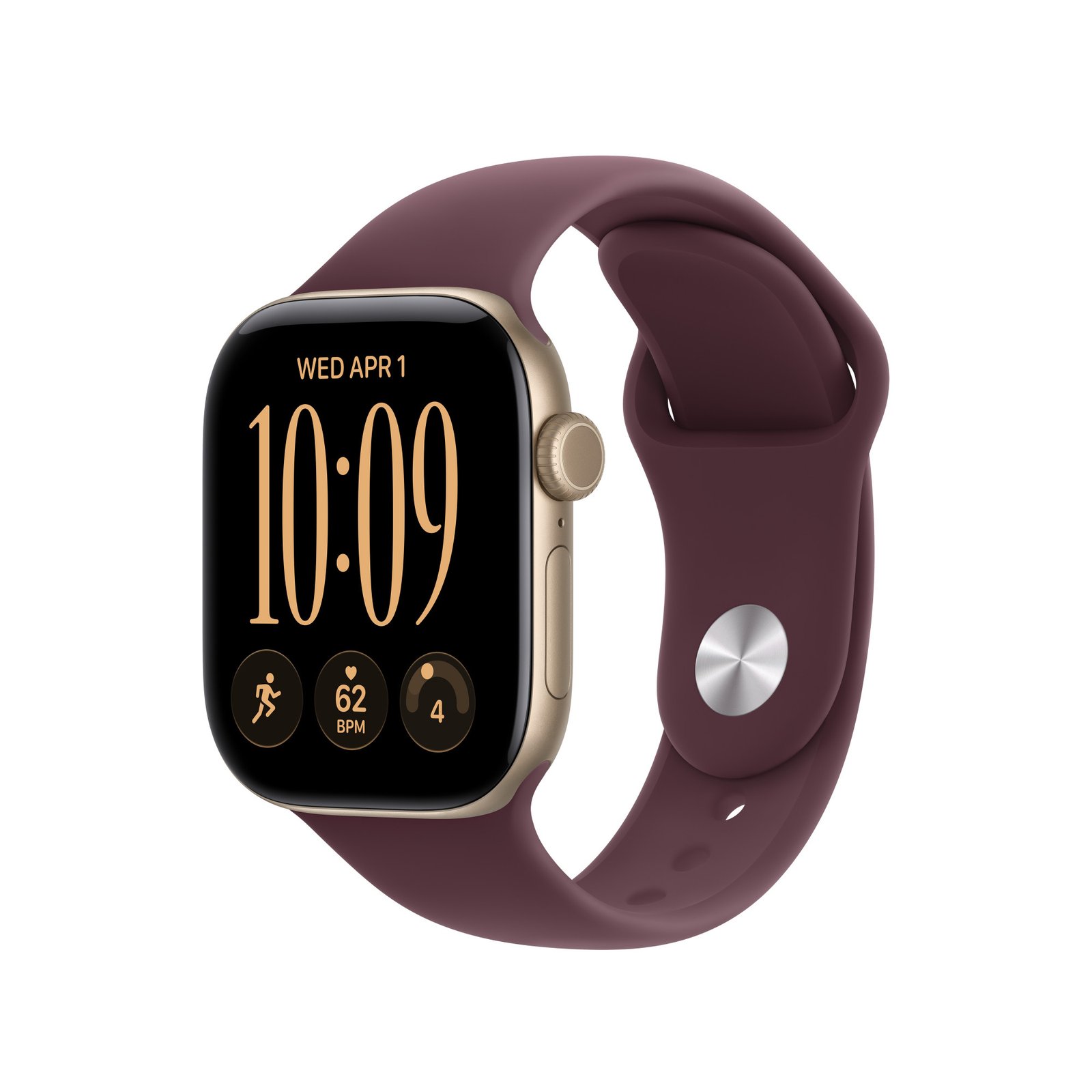 Apple 42mm Burgundy Sport Band - S/M image 2