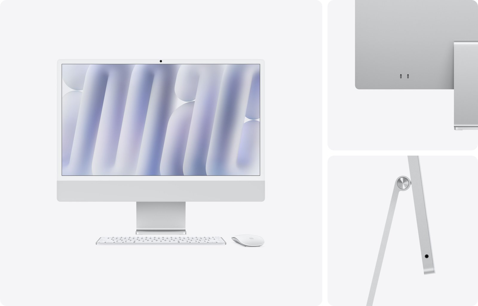 Apple iMac M4 10CPU/10GPU 16GB 256GB Silver — US Keyboard