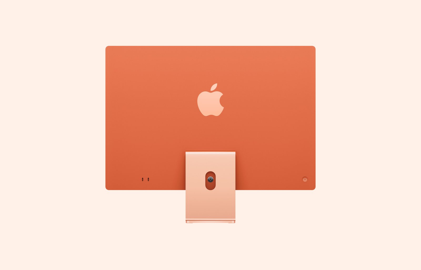 Apple iMac M4 8CPU/8GPU 16GB 256GB Orange — US Keyboard image 3