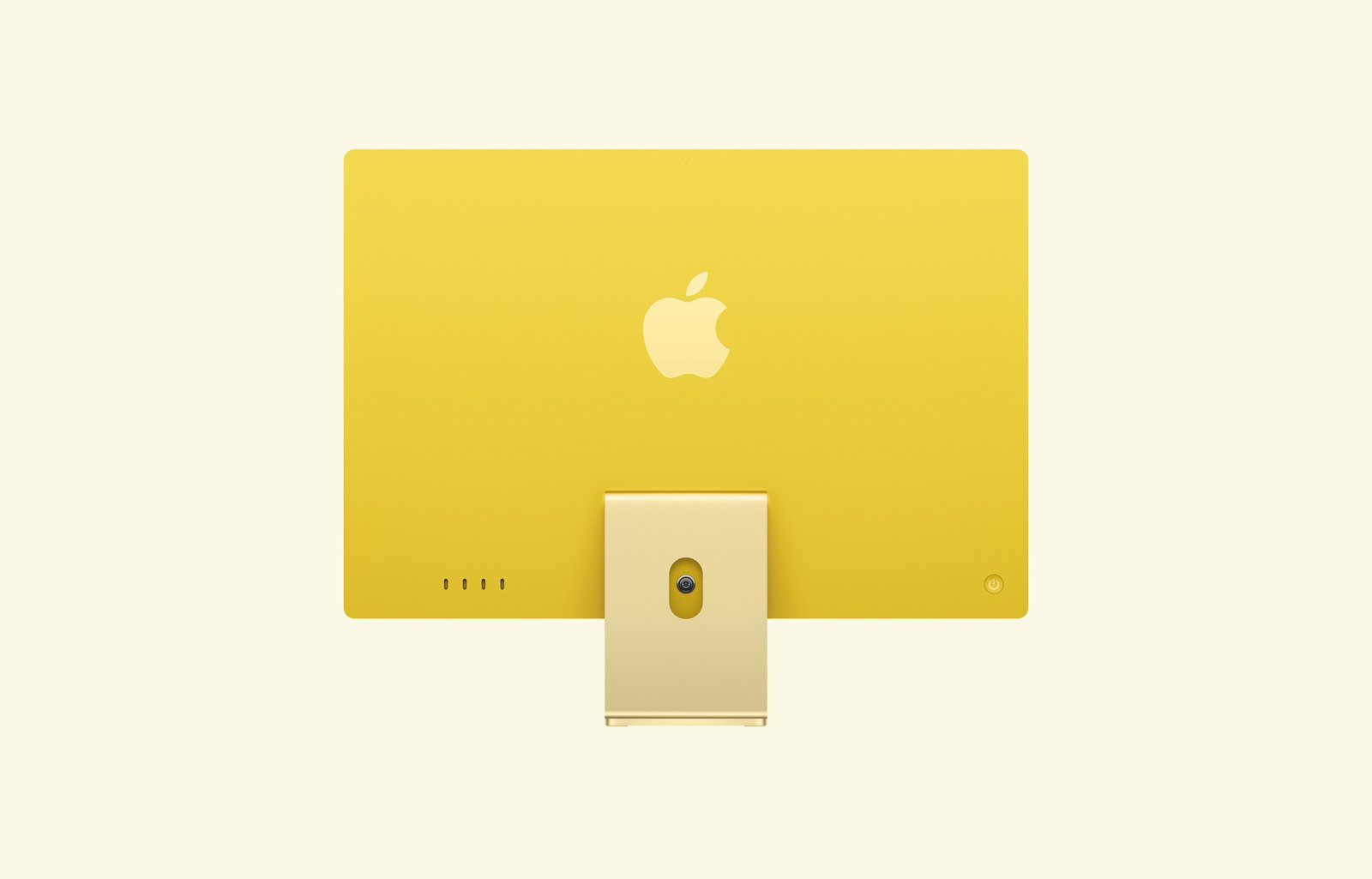 Apple iMac M4 10CPU/10GPU 16GB 256GB Yellow — US Keyboard image 3