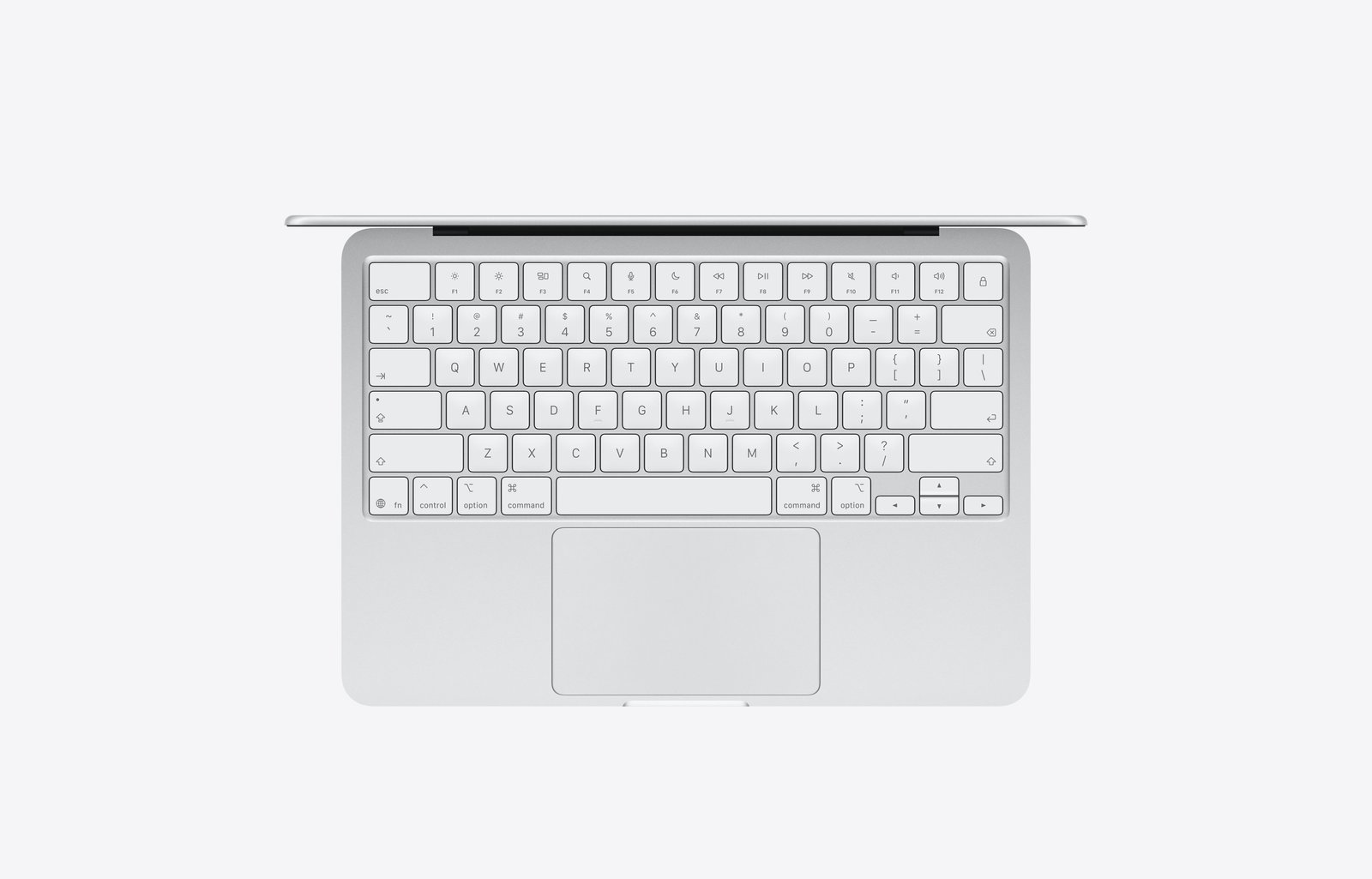 Apple MacBook Neo 13-inch A18 Pro 6CPU/5GPU 8GB 256GB Silver — US Keyboard image 3