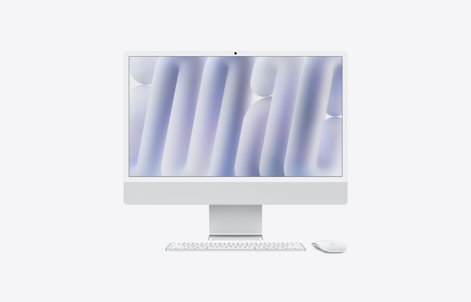 Apple iMac M4 10CPU/10GPU 16GB 256GB Silver — US Keyboard image 2