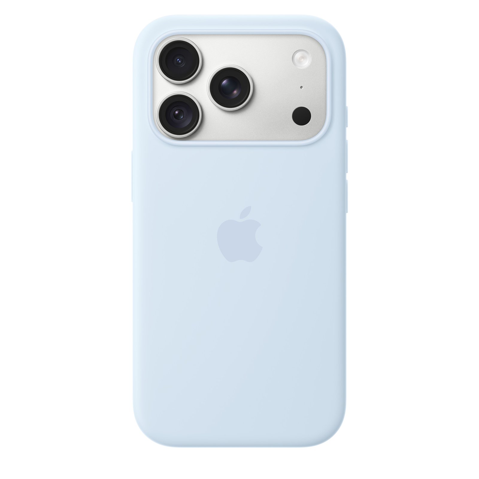 Apple iPhone 18 Pro Silicone Case with MagSafe – Crisp Blue image 3