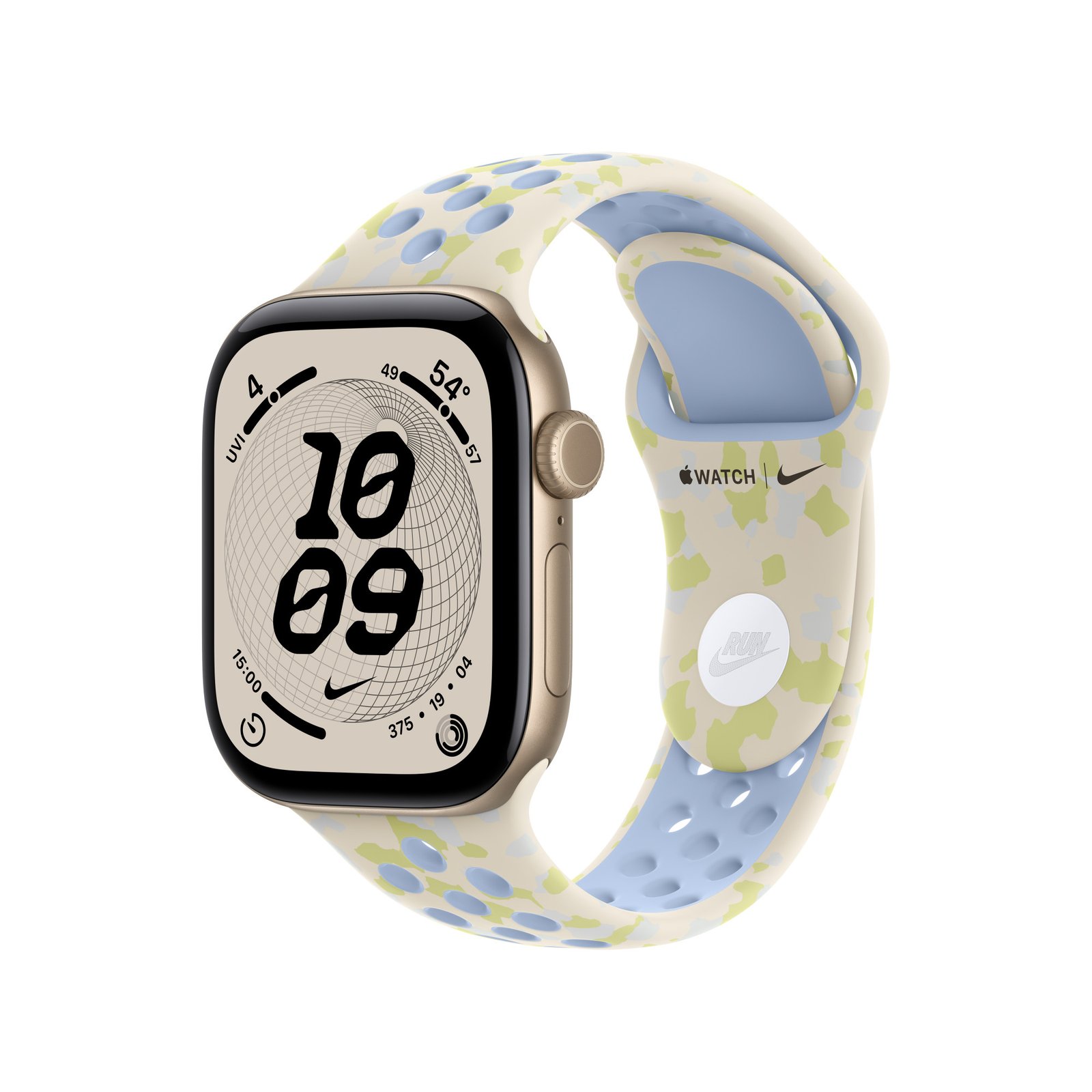 Apple 42mm Chalk Calm Nike Sport Band - M/L image 2