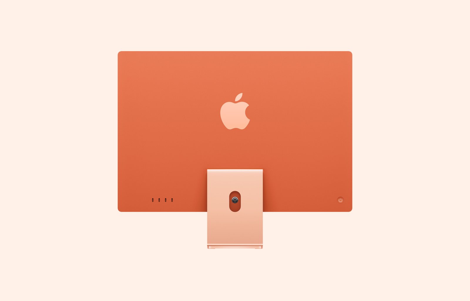 Apple iMac M4 10CPU/10GPU 16GB 256GB Orange — US Keyboard image 3