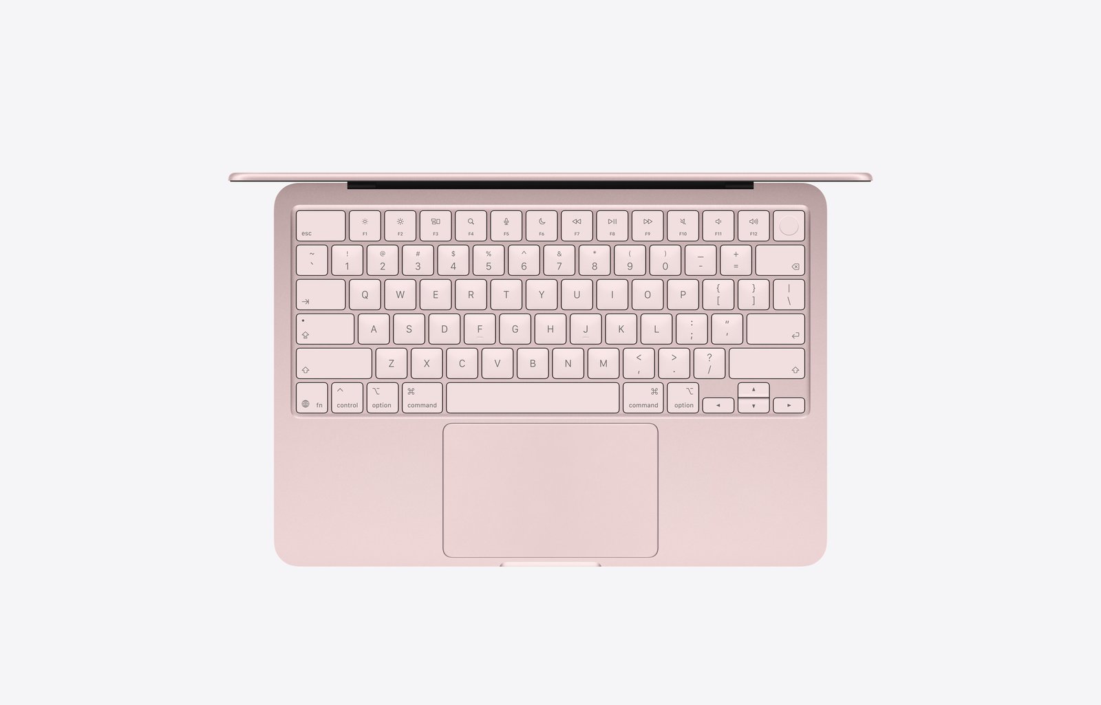 Apple MacBook Neo 13-inch A18 Pro 6CPU/5GPU 8GB 512GB Blush — US Keyboard image 3