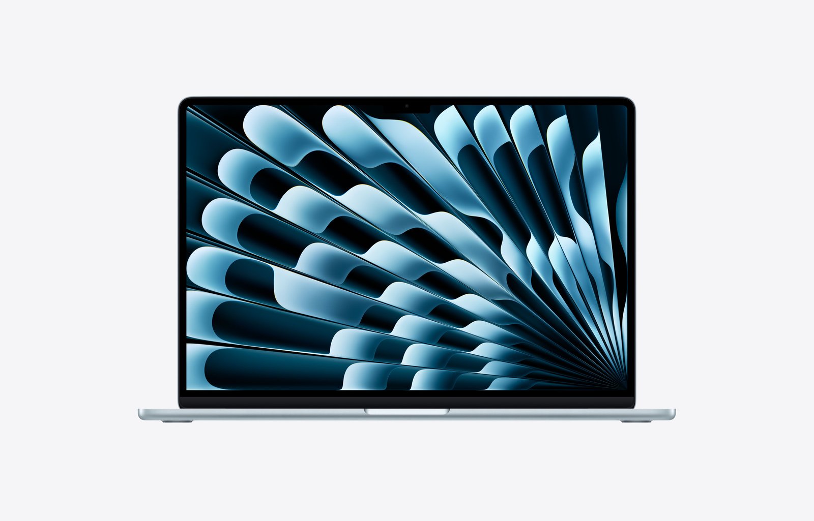 Apple MacBook Air 15-inch M5 10CPU/10GPU 16GB 512GB Sky Blue — US Keyboard image 3
