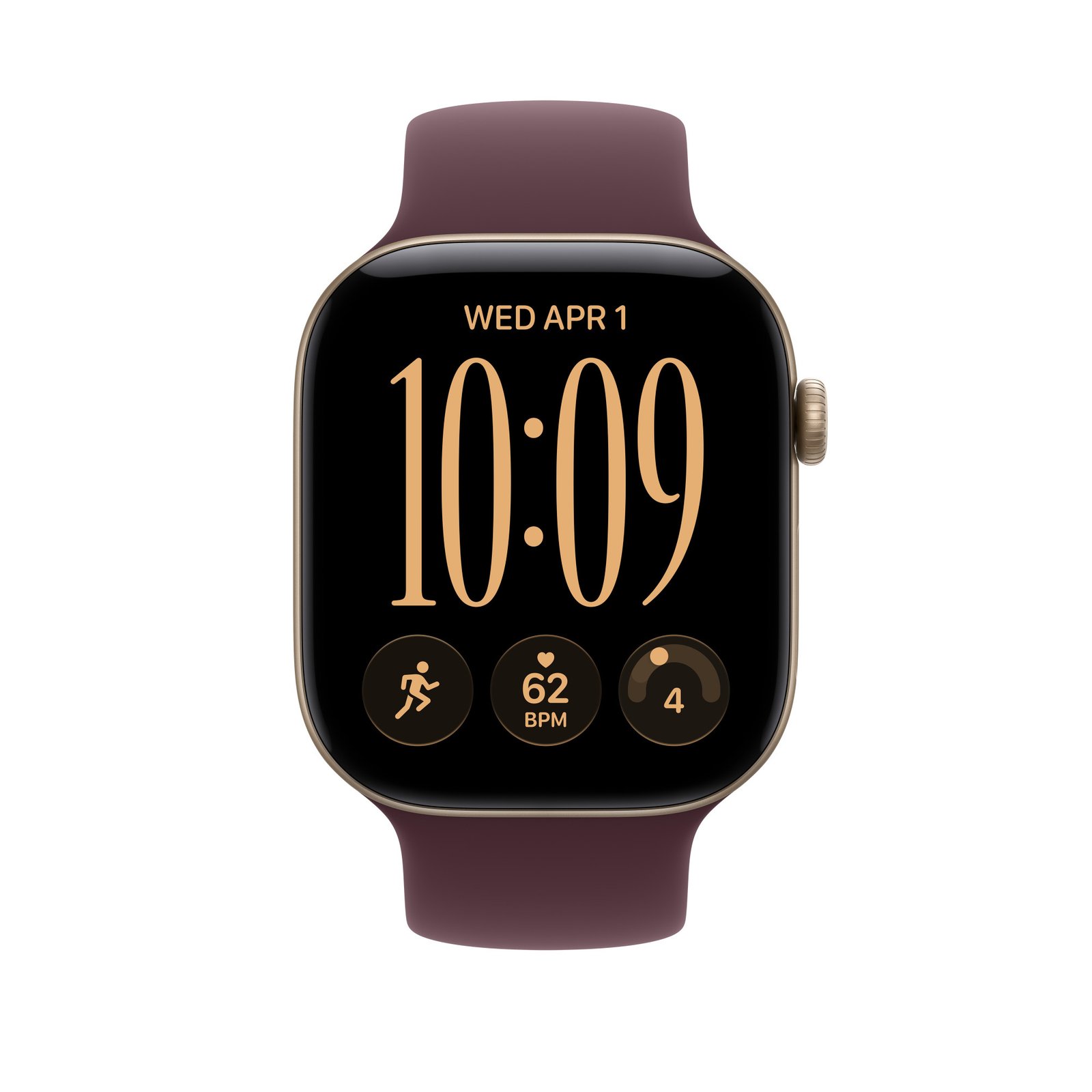 Apple 46mm Burgundy Solo Loop - Size 0 image 3