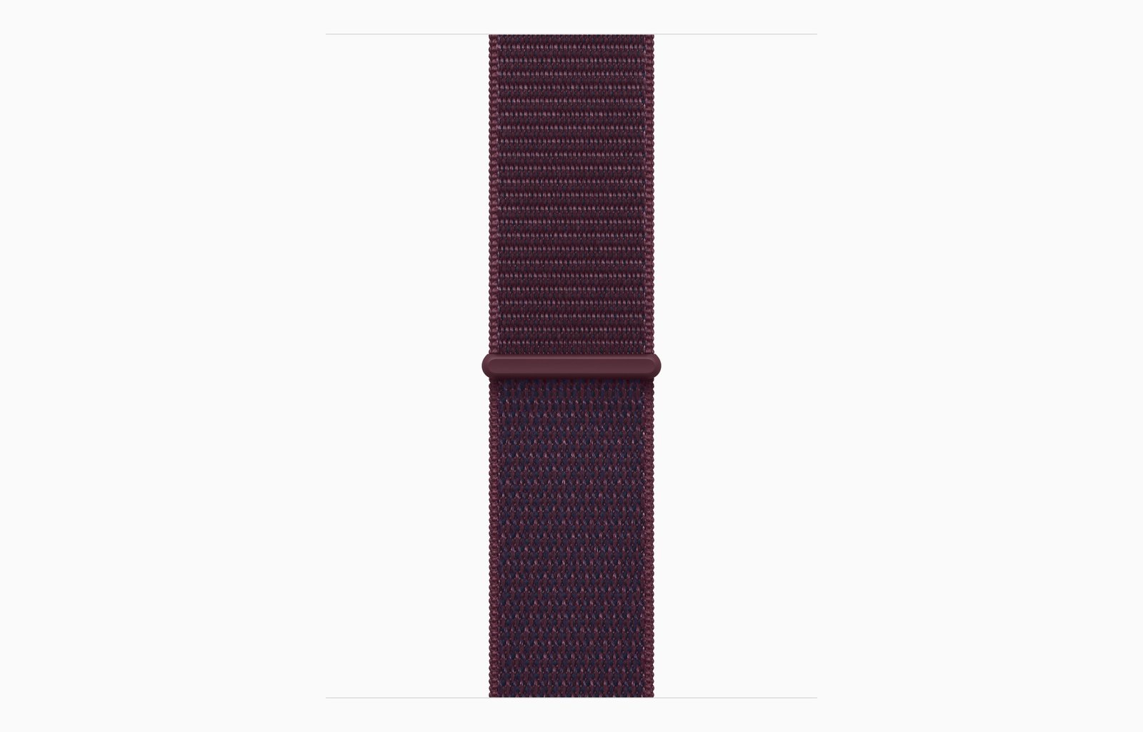 Apple Watch Series 12 GPS + Cellular, 42mm Radiant Gold Titanium Case with Burgundy Sport Loop image 3