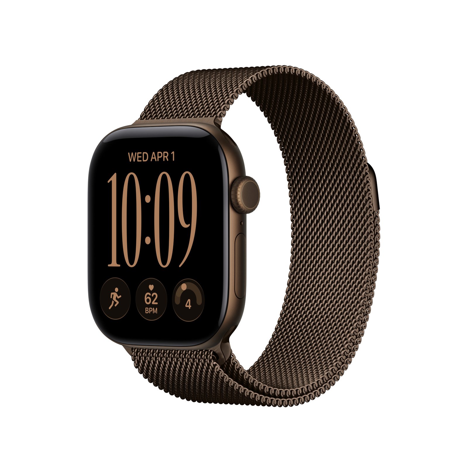 Apple 42mm Dark Bronze Milanese Loop image 2