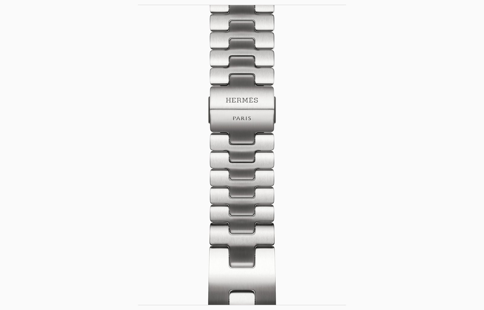 Apple Watch Hermès Series 12 GPS + Cellular, 46mm Silver Titanium Case with Satiné Grand H — Small image 3