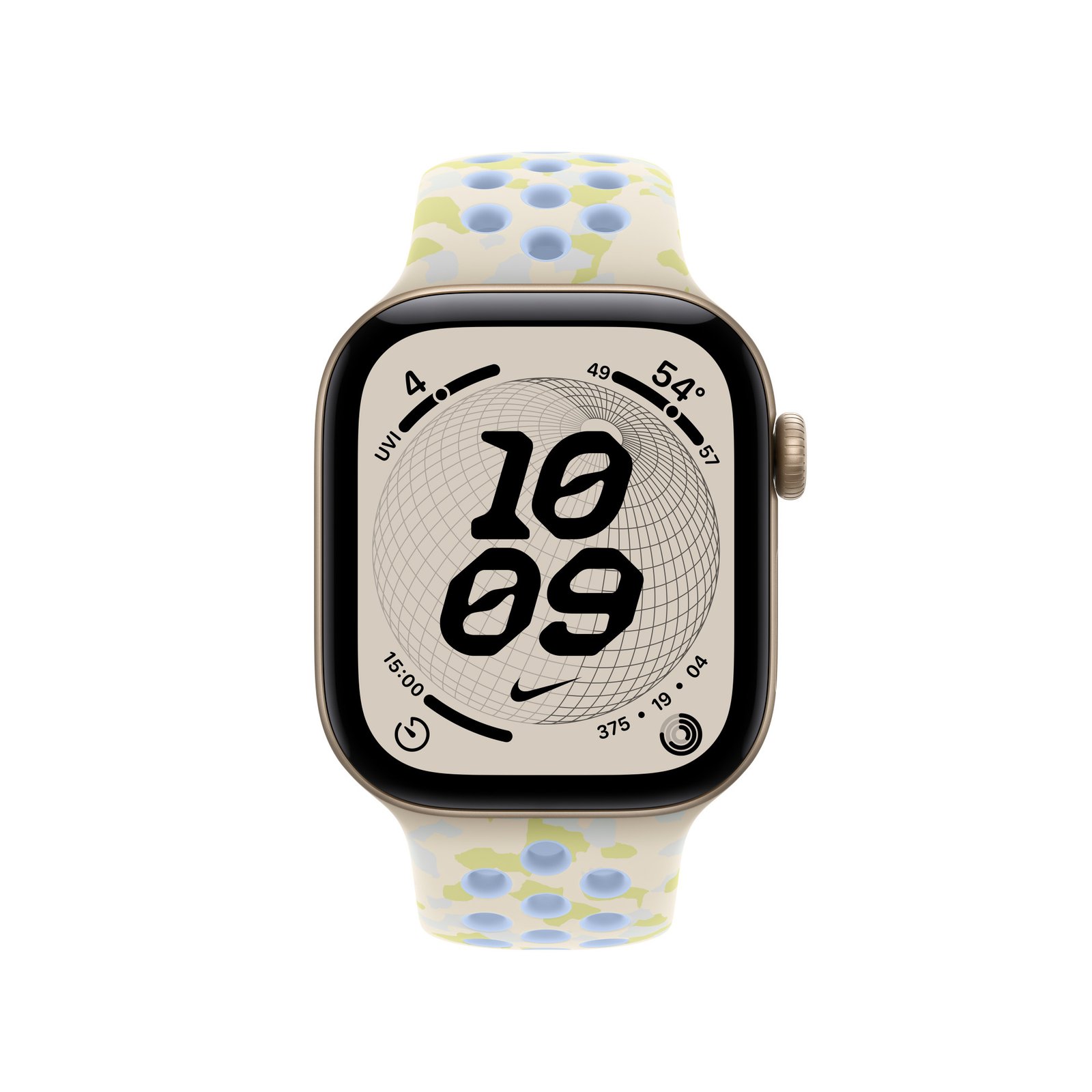 Apple 42mm Chalk Calm Nike Sport Band - M/L image 3