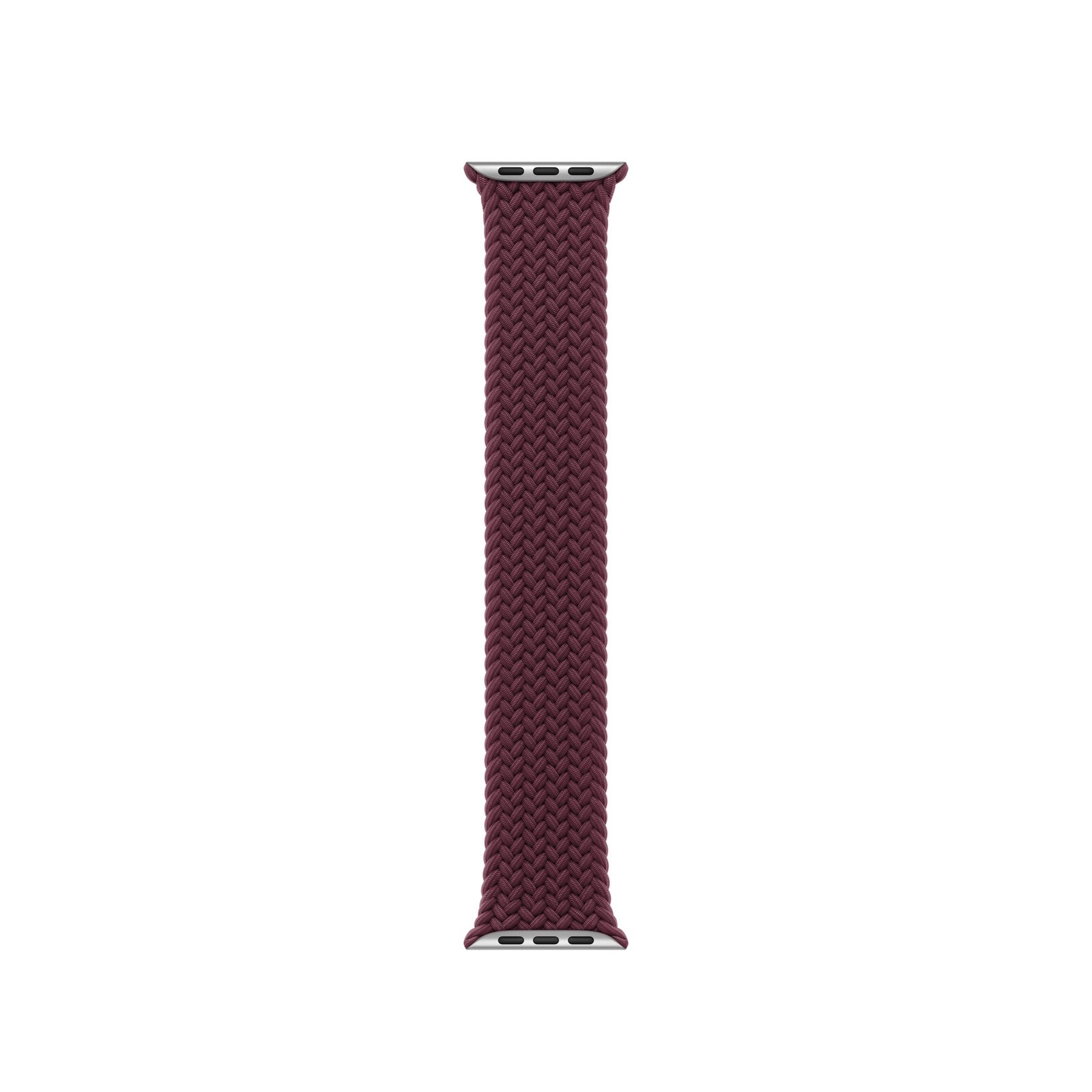 Apple 42mm Burgundy Braided Solo Loop - Size 0