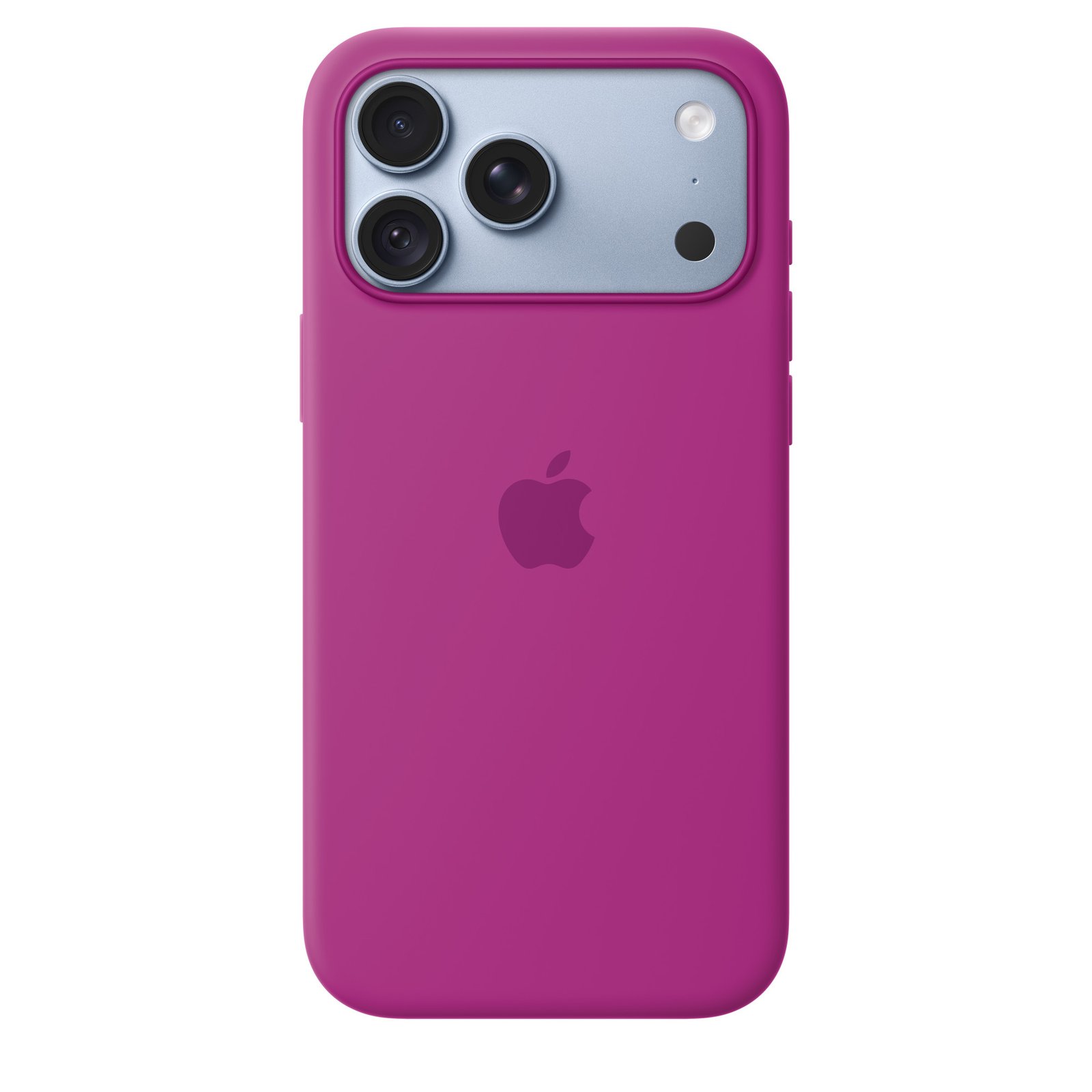 Apple iPhone 18 Pro Max Silicone Case with MagSafe – Magenta image 2