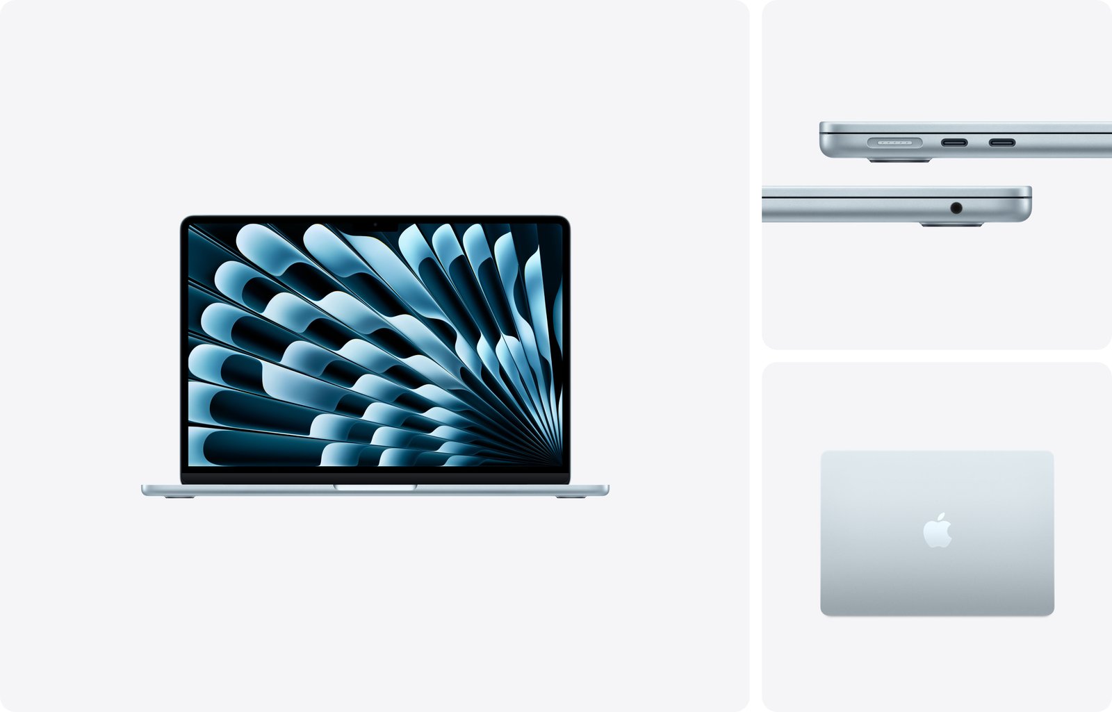Apple MacBook Air 13-inch M5 10CPU/8GPU 16GB 512GB Sky Blue — US Keyboard