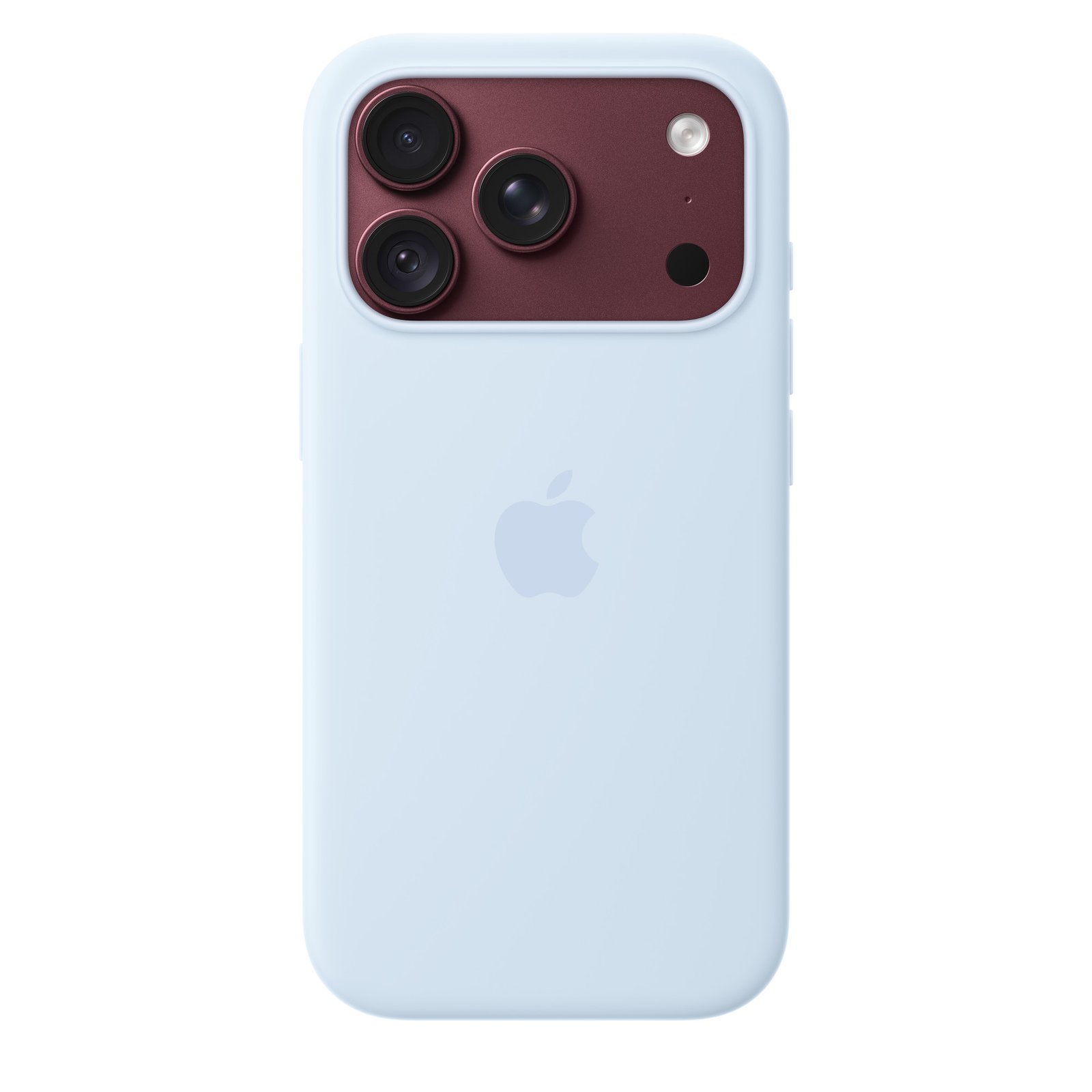 Apple iPhone 18 Pro Silicone Case with MagSafe – Crisp Blue image 2