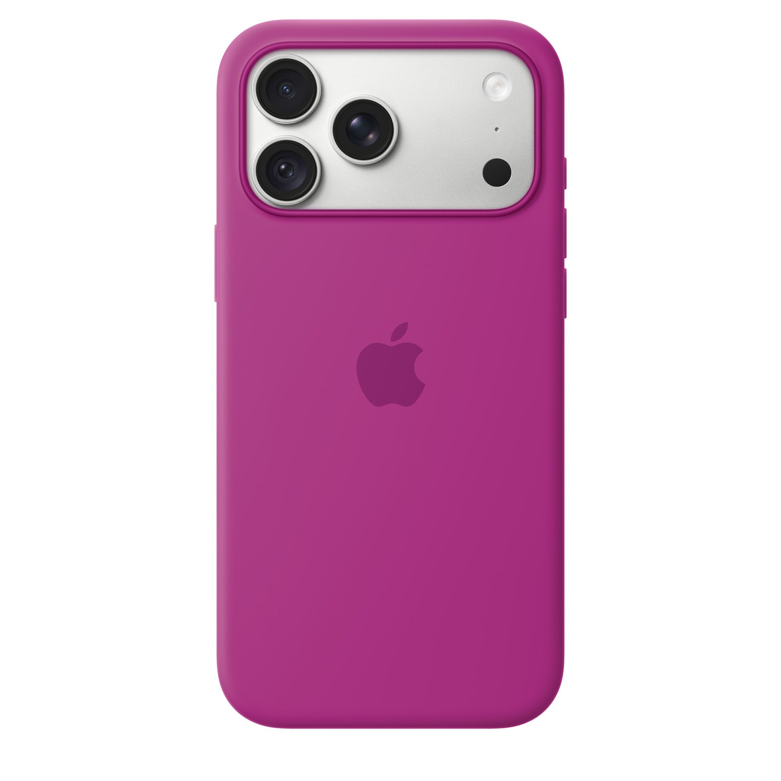 Apple iPhone 18 Pro Max Silicone Case with MagSafe – Magenta image 3