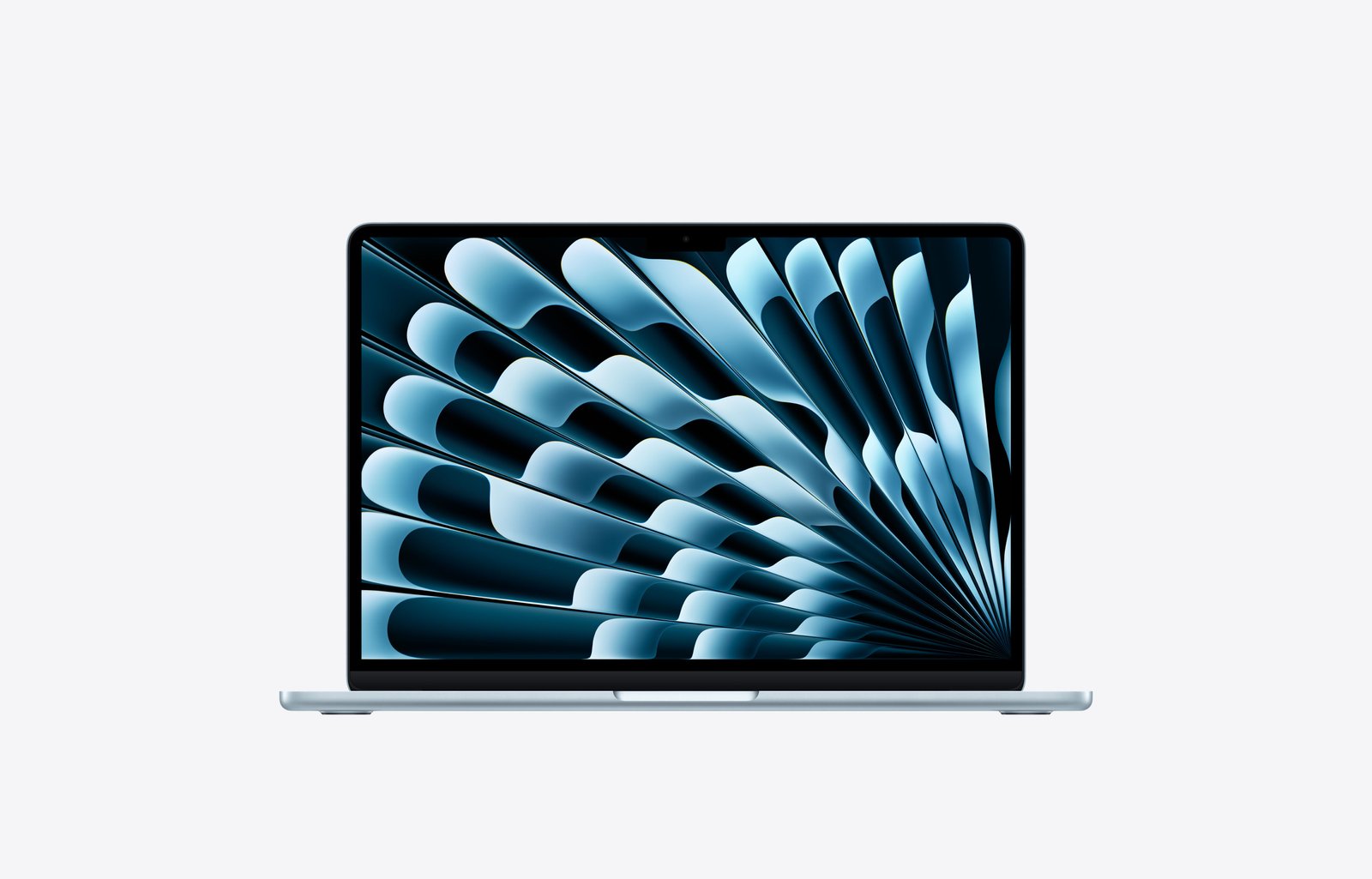 Apple MacBook Air 13-inch M5 10CPU/10GPU 16GB 1TB Sky Blue — US Keyboard image 3