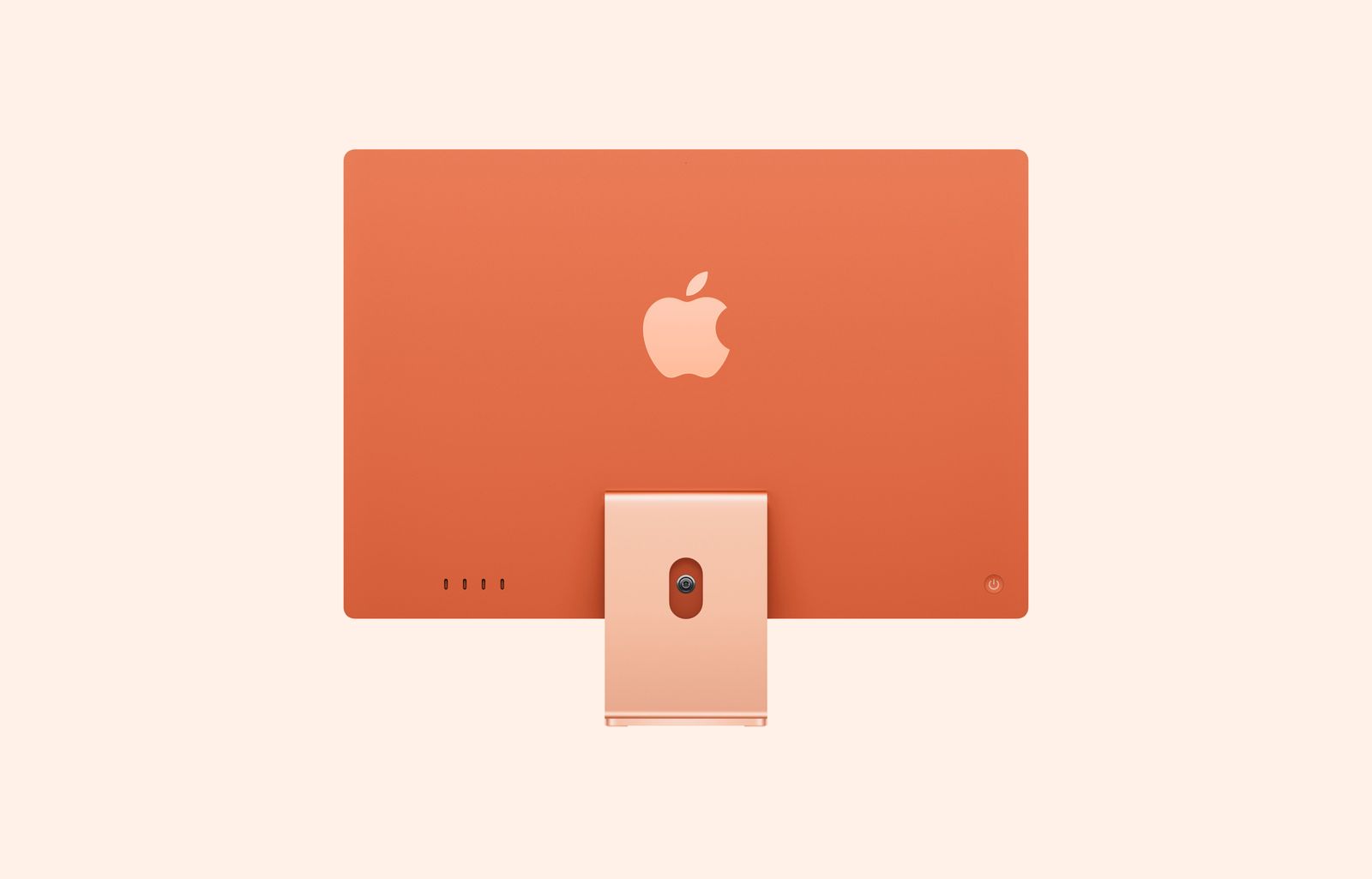 Apple iMac 24-inch M6 12CPU/12GPU 16GB 256GB Orange — US Keyboard image 2
