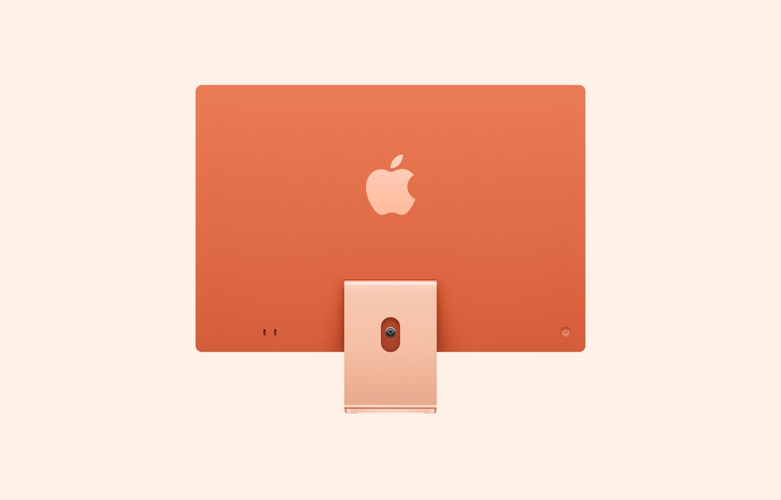 Apple iMac 24-inch M6 10CPU/10GPU 16GB 256GB Orange — US Keyboard image 2