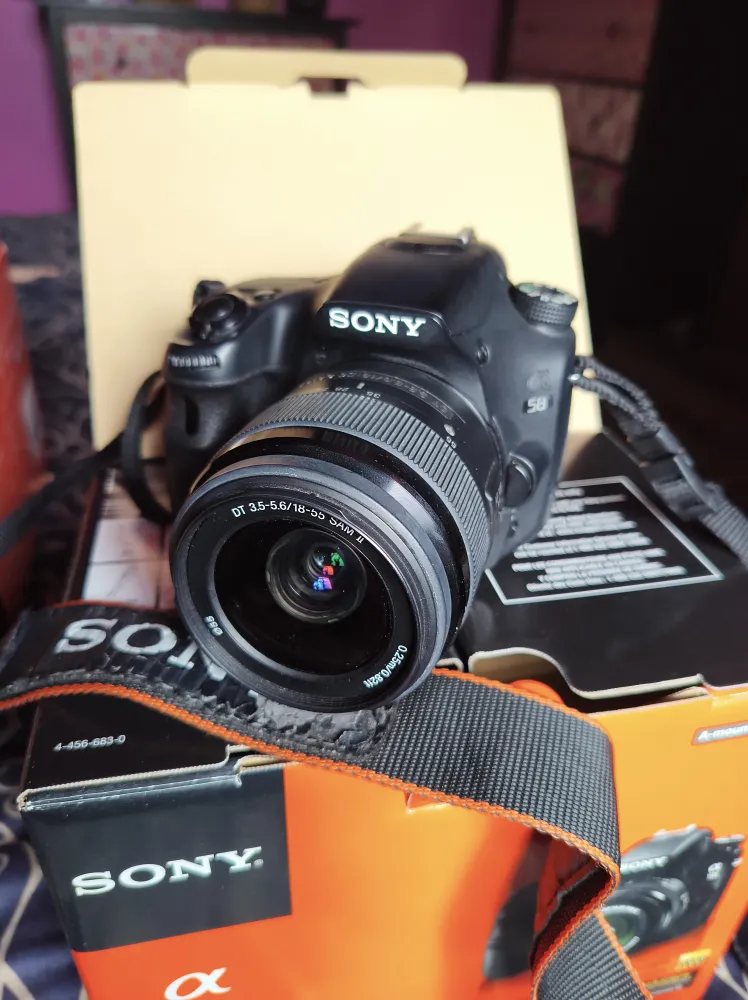 Sony Alpha 58 with Accessoires